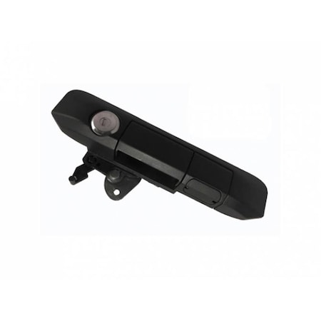 Backseat Full Handle Replacement with Bolt Codeable Tail Gate Lock Cylinder for 2005-2015 Tacoma, Balck BA2622490